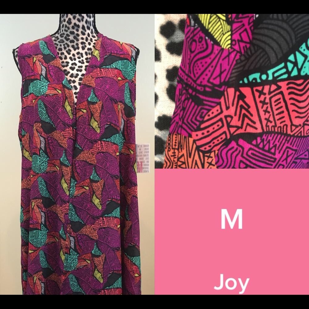 LuLaRoe Longline Joy Vest